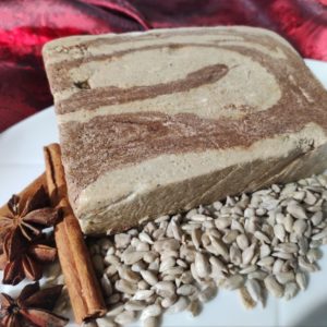 Халва подсолнечная с какао (Азов)