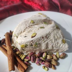 Халва кунжутная с фисташкой (Амавел)